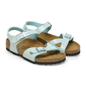 Sandalias para bebé niña Birkenstock Rio Birko-Flor Patent image-1