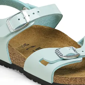 Girl's sandals Birkenstock Rio Birko-Flor Patent image-4