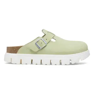 Damen-Clogs Birkenstock Boston Chunky Suede Leather image-1