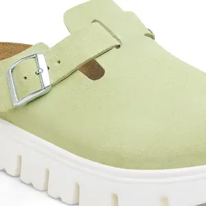 Damen-Clogs Birkenstock Boston Chunky Suede Leather image-4