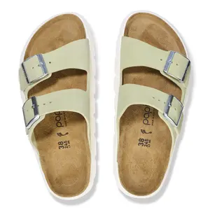 Women's mules Birkenstock Arizona Platform Suede Leather image-3