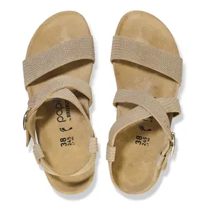 Damensandalen Birkenstock Sibyl Ring-Buckle Embossed Leather image-3