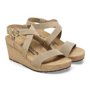 Damensandalen Birkenstock Sibyl Ring-Buckle Embossed Leather image-2