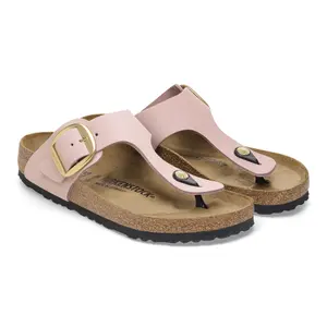 Women's sandals Birkenstock Gizeh Big Buckle Nubuck Leather image-2