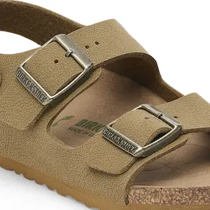 Girl's sandals Birkenstock Milano Vegan Nubuck image-5