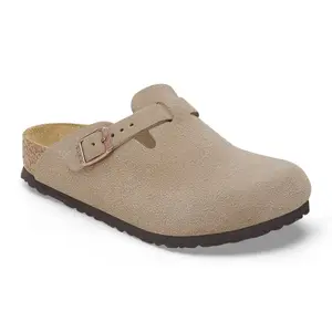 Children's mules Birkenstock Boston Suede Leather image-1