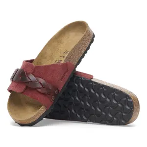 Women's mules Birkenstock Oita Braided Suede Leather image-6