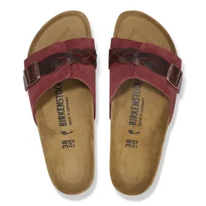 Women's mules Birkenstock Oita Braided Suede Leather image-5