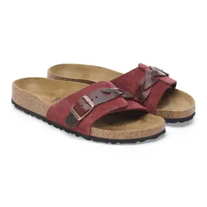 Women's mules Birkenstock Oita Braided Suede Leather image-2