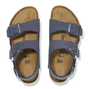 Sandały dla dzieci Birkenstock Milano Birko-Flor Nubuck image-3