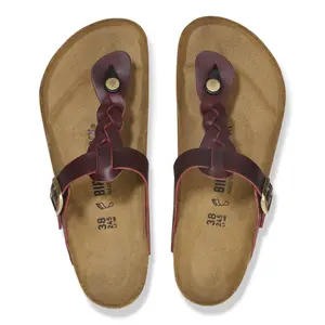 Flip-Flops für Damen Birkenstock Gizeh Oiled Leather image-3