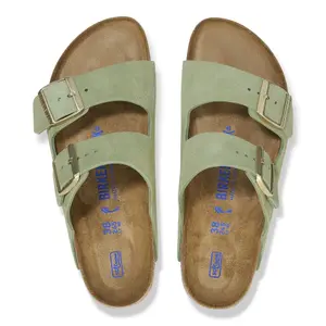 Women's sandals Birkenstock Arizona Soft Footbed Suede Leather image-5