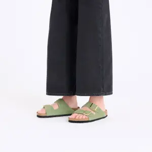 Women's sandals Birkenstock Arizona Soft Footbed Suede Leather image-4