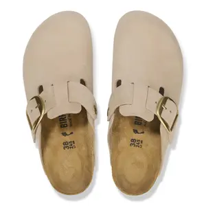 Leather clogs Birkenstock Boston Leather image-3
