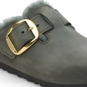 Women's clogs Birkenstock Big Buckle Shearling image-5