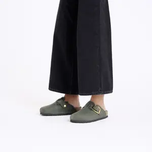 Women's clogs Birkenstock Big Buckle Shearling image-6