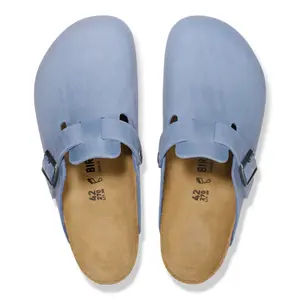 Oiled leather clogs Birkenstock Boston image-4