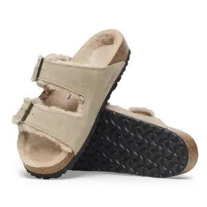 Sandals Birkenstock Arizona Suede Leather image-4