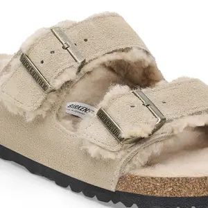 Sandals Birkenstock Arizona Suede Leather image-5