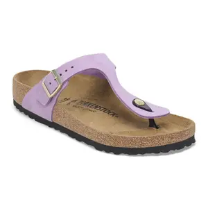 Flip-flops för kvinnor Birkenstock Gizeh Nubuck Leather image-1