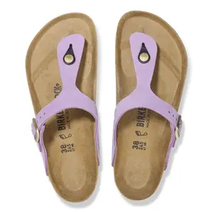 Flip-flops för kvinnor Birkenstock Gizeh Nubuck Leather image-5