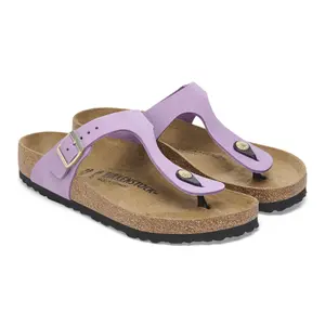 Flip-flops för kvinnor Birkenstock Gizeh Nubuck Leather image-2