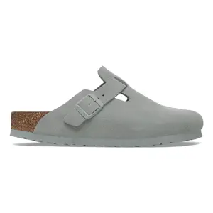 Clogs Birkenstock Boston Suede Leather