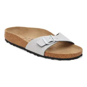 Sandaler Birkenstock Madrid BS Synthetik Shiny Glitter Silver (Étroit) image-1
