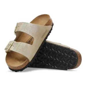 Women's suede leather sandals Birkenstock Arizona image-2