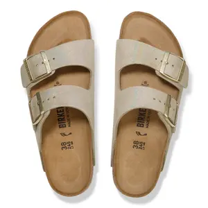Women's suede leather sandals Birkenstock Arizona image-3