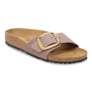 Damen Nubukleder-Sandalen mit großer Schnalle Birkenstock Madrid image-1