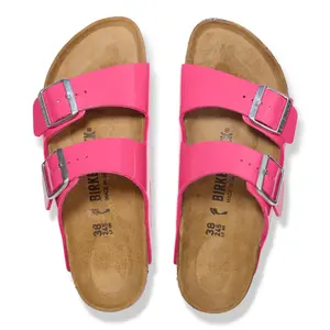 Women's patent sandals Birkenstock Arizona Birko-Flor image-3