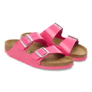 Women's patent sandals Birkenstock Arizona Birko-Flor image-4