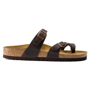 Sandales cuir Birkenstock Mayari Oiled image-0