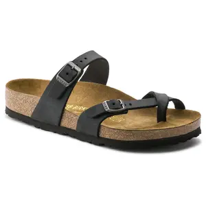 Sandales cuir Birkenstock Mayari Oiled image-1
