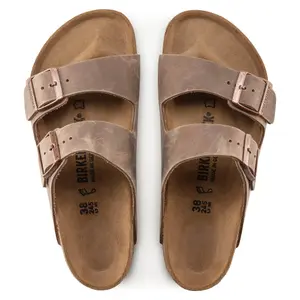 Oiled leather sandals Birkenstock Arizona image-5