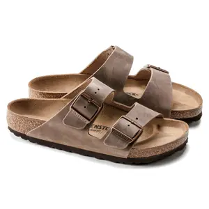 Oiled leather sandals Birkenstock Arizona image-2