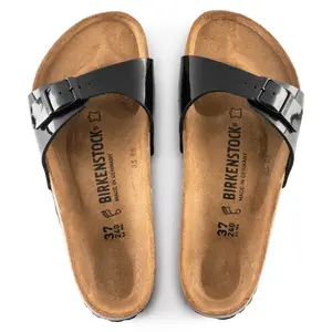 Geglazuurde muiltjes Birkenstock Madrid Birko-Flor image-6