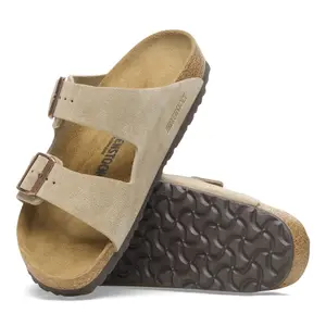Leather sandals Birkenstock Arizona Suede image-3