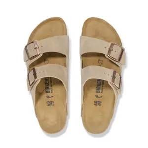 Leather sandals Birkenstock Arizona Suede image-4