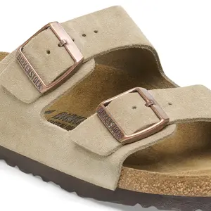 Leather sandals Birkenstock Arizona Suede image-5
