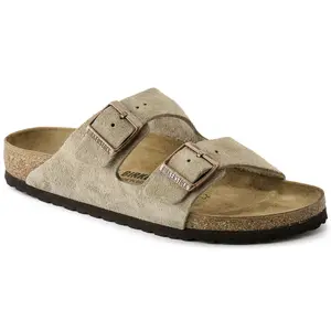 Leather sandals Birkenstock Arizona Suede image-1