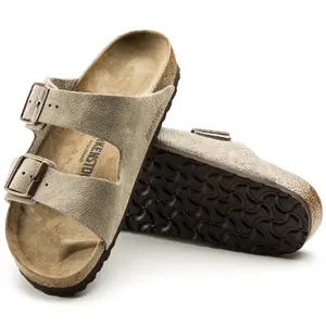 Leather sandals Birkenstock Arizona Suede image-4