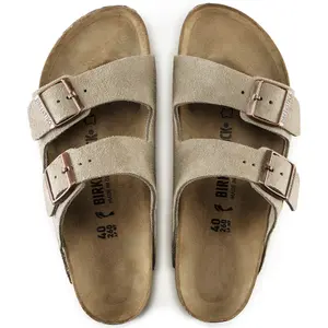 Leather sandals Birkenstock Arizona Suede image-3