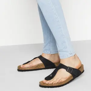 Sandalen Birkenstock Gizeh Waxy Leather image-5