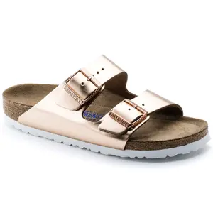 Sandales cuir naturel femme Birkenstock Arizona image-1