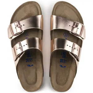 Sandales cuir naturel femme Birkenstock Arizona image-5