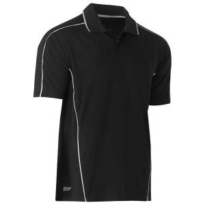 Strikket poloshirt Bisley