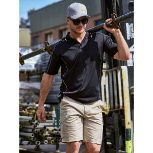 Strikket poloshirt Bisley image-2