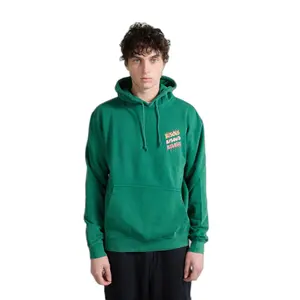 Sweatshirt med huva Bisous Skateboards Hot Blood image-0